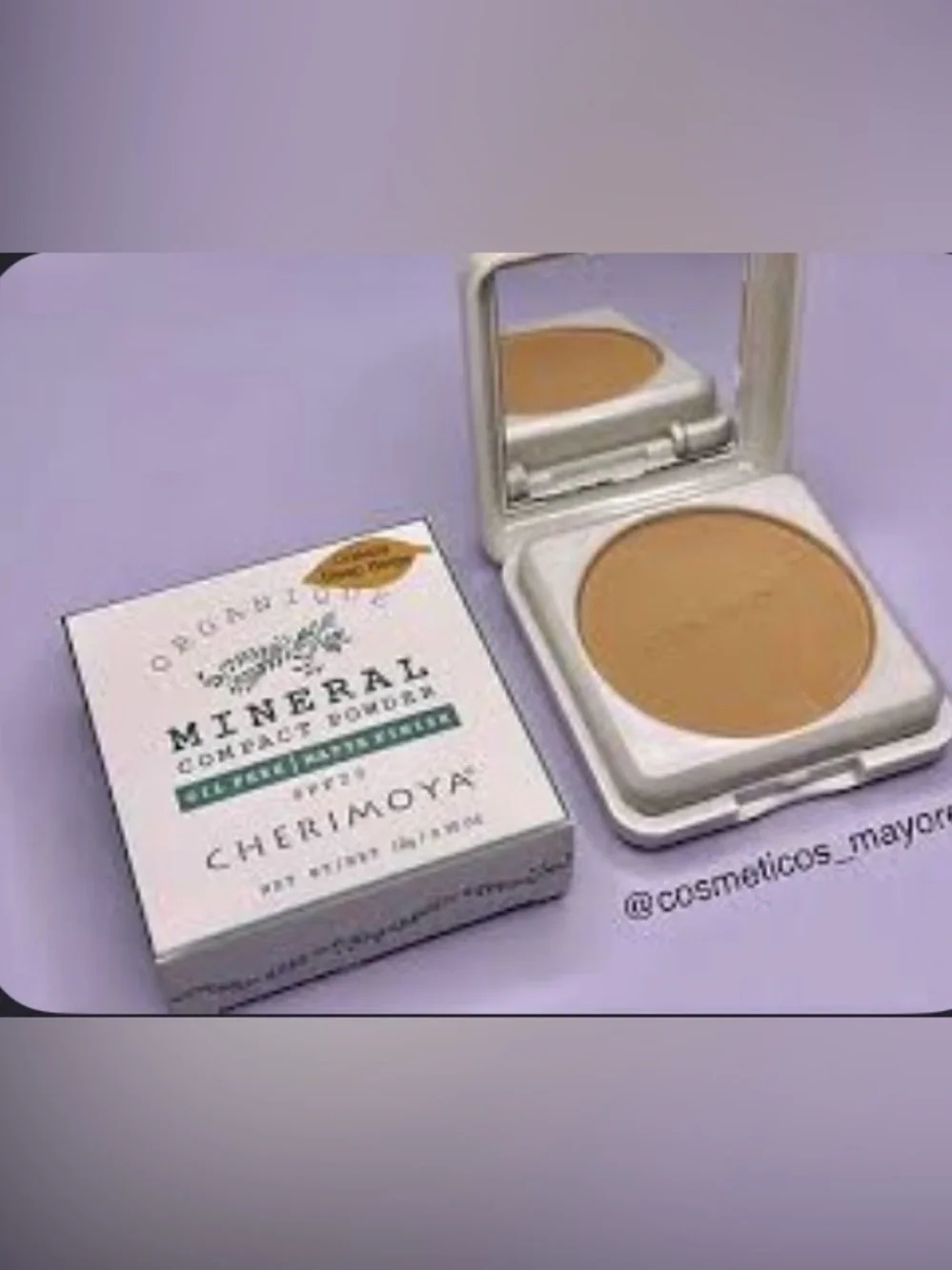 Cherimoya DEEP BEIGE Mineral Compact Powder